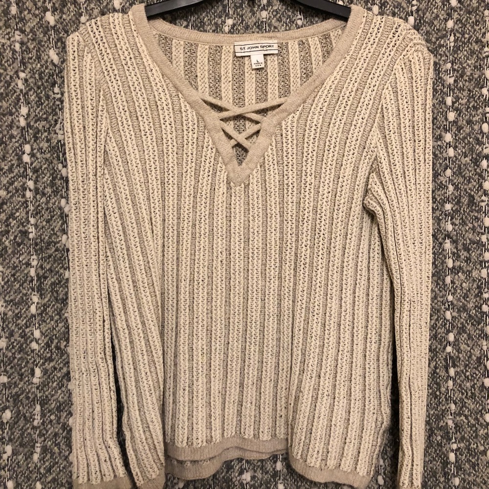 Tan sweater